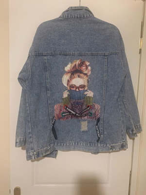 Denim jacket new, size M / 38 / 10