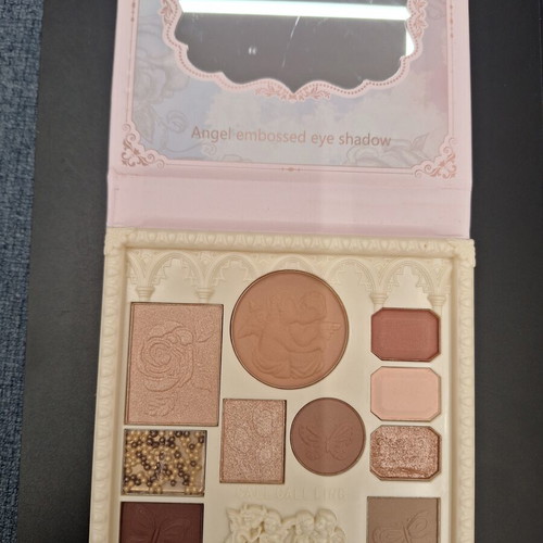 Vintage eyeshadow palette with 10 colors and mirror new