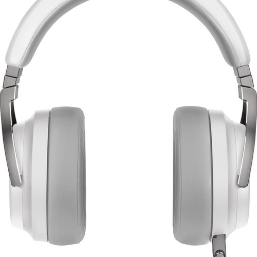 Corsair Virtuoso RGB Wireless Over Ear Gaming Headset white like new for PC and PlayStation 4