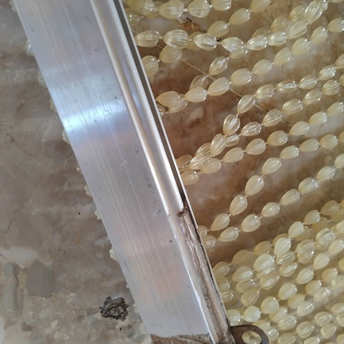 Curtain for Exterior Door used, width 1 meter