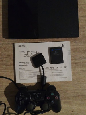 Playstation 2 + controller + 8Mb Memory card