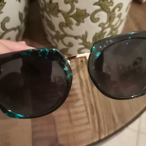 GIGI BARCELONA sunglasses black with green tint