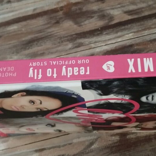 Little Mix Ready to Fly hardback book used with signed autograph