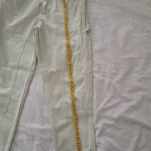 Zara off-white cargo pants like new, XS