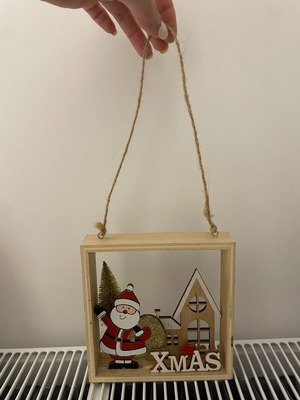 Wooden Christmas decoration like new
