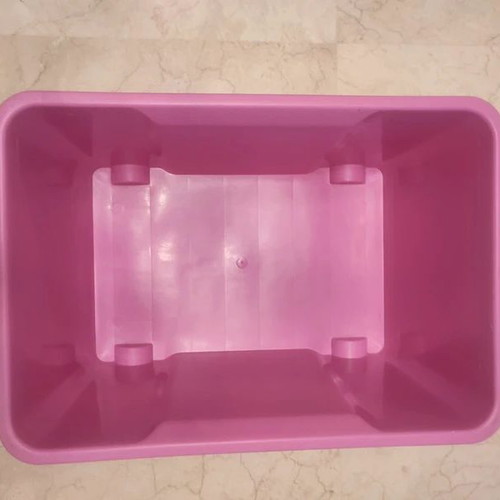 Plastic Toy Storage Box used, 50x35x30 cm, Plast Team without wheels