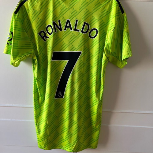 Cristiano Ronaldo Manchester United Man UTD 21-22 Jersey Size Medium