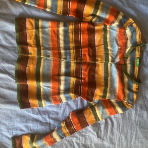 United Colors of Benetton wool vintage cardigan like new, multicolor, size S