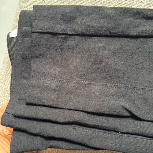 Mango black leggings like new with zipper and metal button