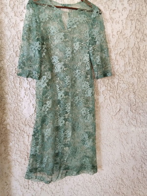 Maxi πανωφόρι δαντέλα small - medium size, σχεδόν καινούργιο