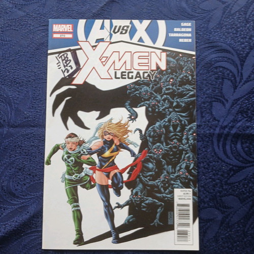 X-men Legacy #270 like new with David Baldeon signature
