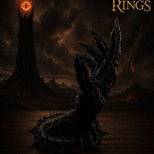The Lord of the Rings Sauron controller stand new 3D printed
