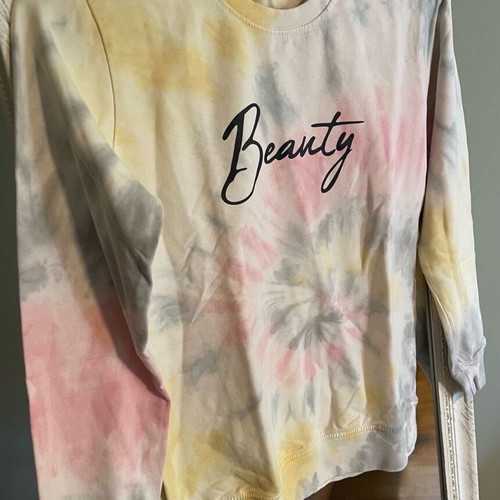 Children's tie-dye sweatshirt used for 12-13 years