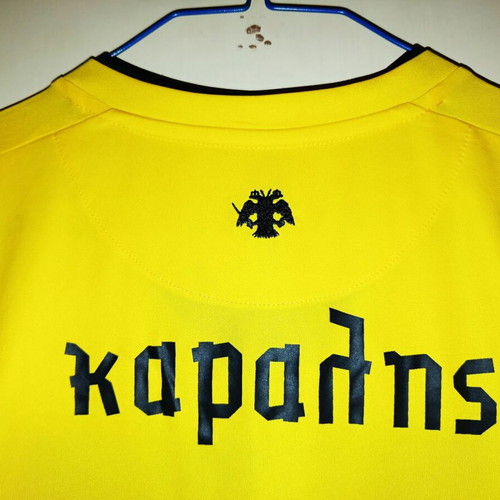 AEK Puma 2012-2013 jersey new with player autographs