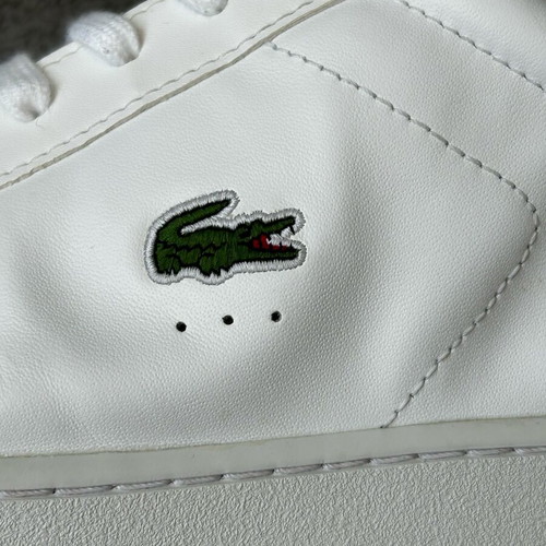 Lacoste Carnaby Pro white leather sneakers like new, size 46