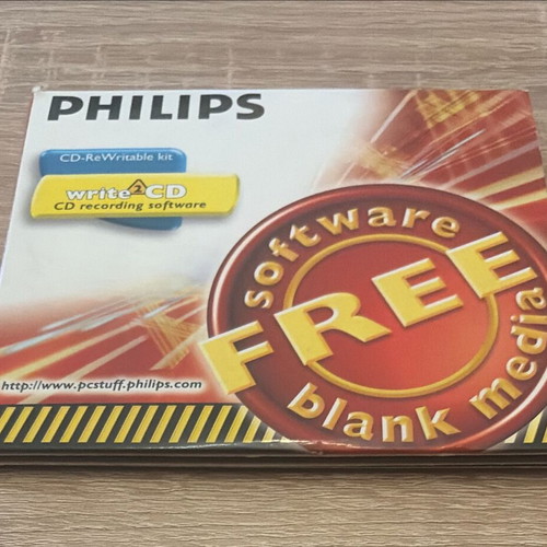 Philips write2CD software kit like new, CD recording