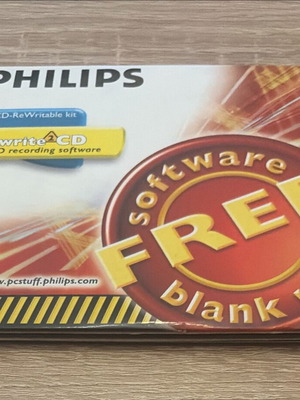 Philips write2CD software kit like new, CD recording