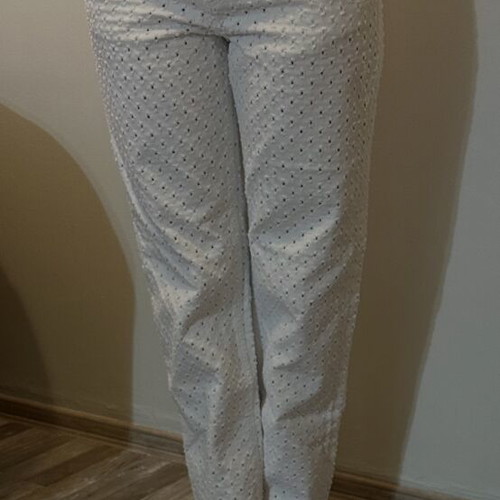 Salt & Pepper Jeans white size M 38 10 new