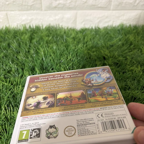 Ever Oasis Nintendo 3DS game used, complete with manuals