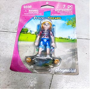 Playmobil κορίτσι με πατίνι