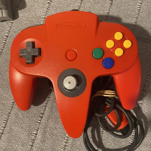 Nintendo 64 red original controller like new