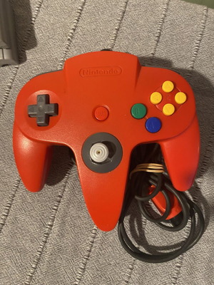 Nintendo 64 red original controller like new