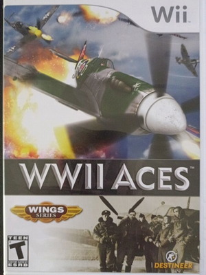 WWII Aces Wii game NTSC