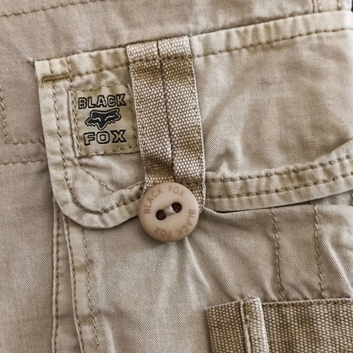 Black Fox Cargo shorts new XXL beige cotton