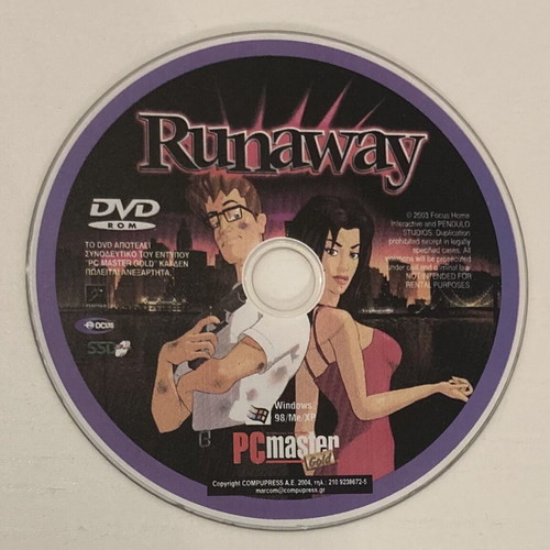 PC Game Runaway used from PC Master magazine