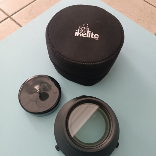 Ikelite DLM Standard Flat Port Macro like new with neoprene case