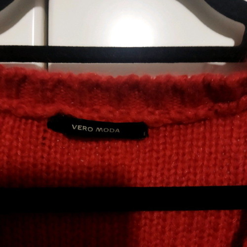 Vero Moda sweater used, red, small