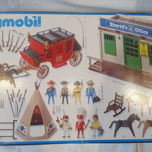 Playmobil Geobra Western No. 4431 30th Anniversary Edition sealed