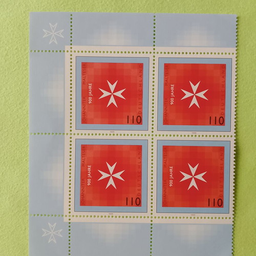 1999 German stamp with Bonn first day cover, mint condition