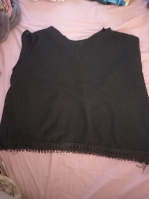 Anel black t-shirt like new, fits small to large