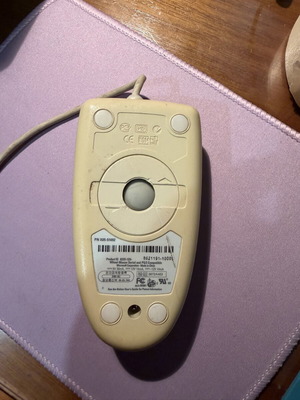 Microsoft Wheel Mouse vintage, fully functional, Serial/PS2