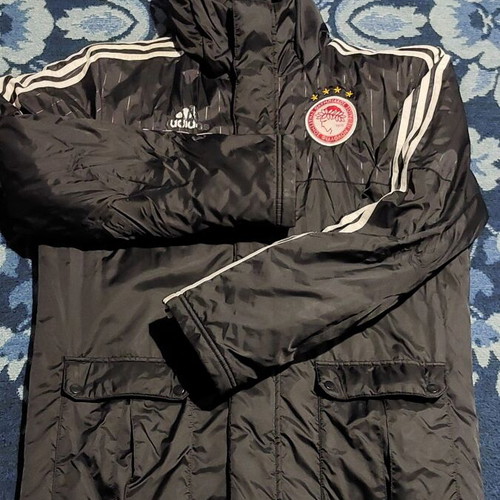 Olympiacos Vintage Delivery Jacket like new, small, open line