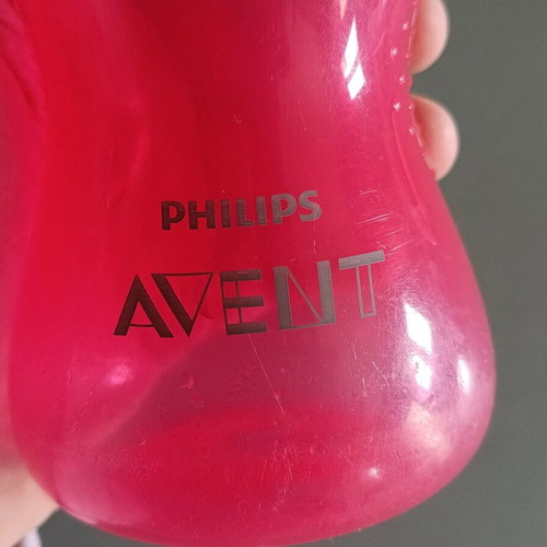Philips Bendy Baby Cup 300ml Pink like new for 12+ months