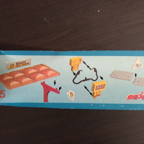 Majorette majokit 705 sealed, rare Shell gas station