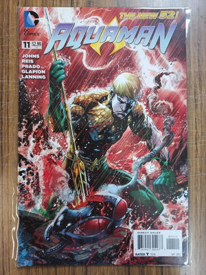 Aquaman (2011) κόμικ μεταχειρισμένο, αγγλικά