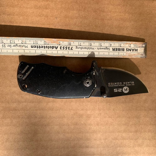 K25 small pocket knife used, decorative, unsharpened
