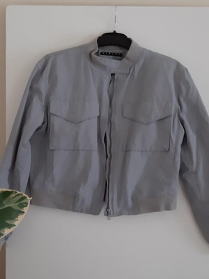 Sisley short spring jacket gray used