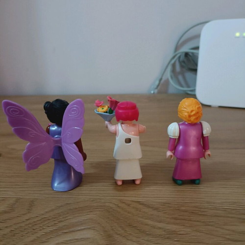 Playmobil fairies princesses used