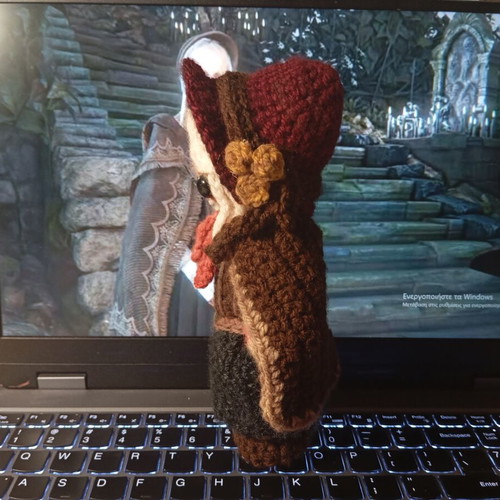 Crochet Plushie The Doll from Bloodborne handmade, new