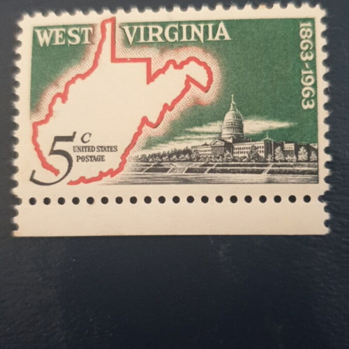 1963 5c USA stamps MNH set of 2