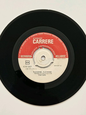 The Pop Tops Suzanne, Suzanne / Ma Jalousie vinyl single like new 7"