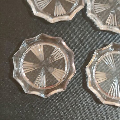 Vintage plates like new, set of 10 for spoon sweets