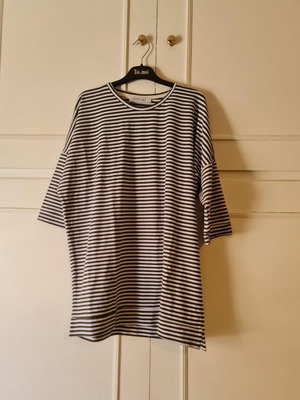 Vittorio men's blouse with 3/4 sleeve used, size M, white and green