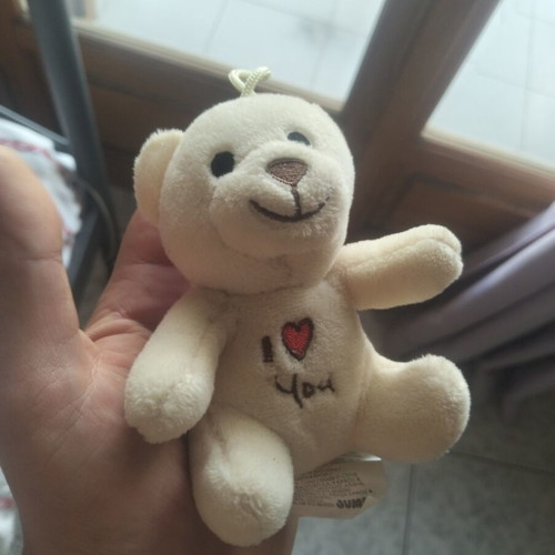 Small plush teddy bear like new