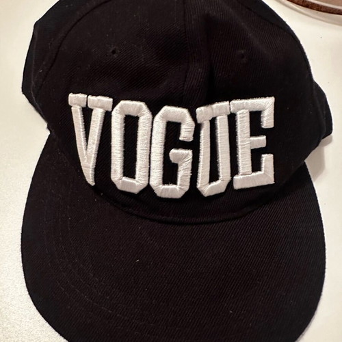 Vogue Madonna MDNA Tour Collectible Hat like new, black