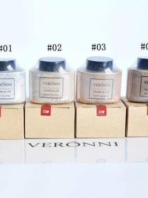 Veronni Banana Mattifying Powder new with velvet effect 50g in 4 shades